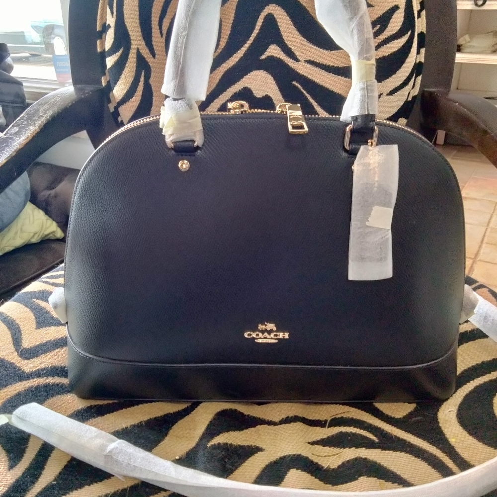 Coach New York black purse
